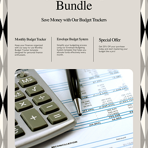 2 template bundle: monthly + envelope
