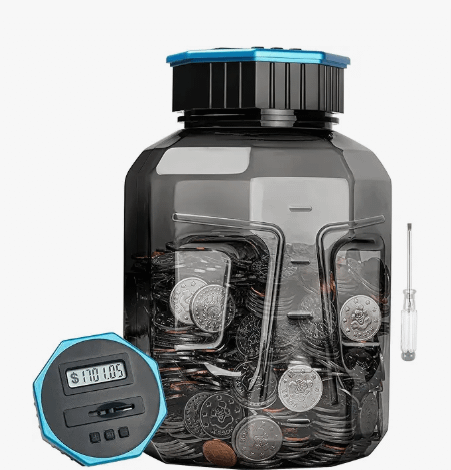 digital coin counting box